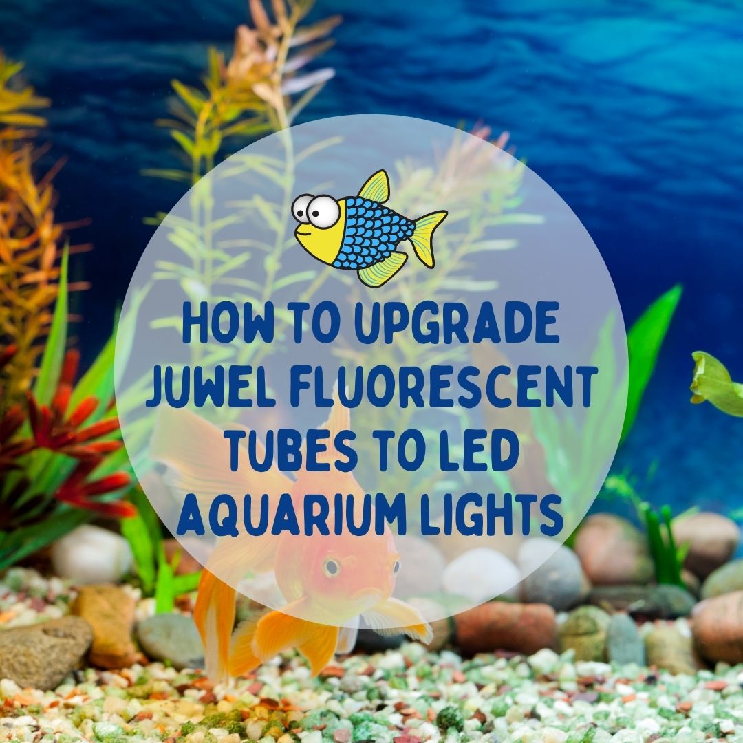 How to upgrade Juwel fluorescent tubes to LED aquarium lights